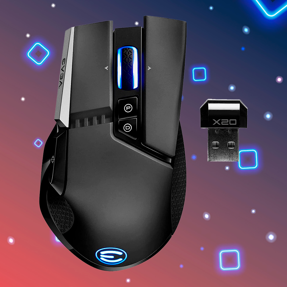 Mouse gamer inalámbrico EVGA X20