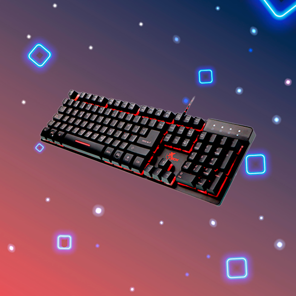 Teclado XTECH XTK-520S Wired Mutimedia Gaming