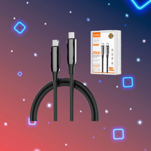 Cable Ldnio LC921C 1M con cable reforzado y PD 240W