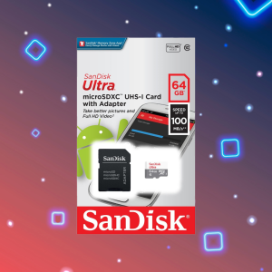 MicroSD SanDisk Ultra 64Gb/Go