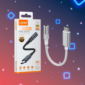 Adaptador LDNIO LS-Y80C de USB-C a jack