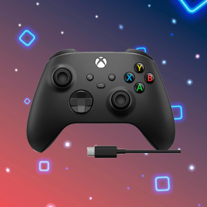 Palanca inalámbrica Xbox con cable C