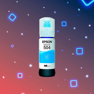 Tinta Epson T504 Cian