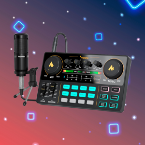 Mezcladora con micrófono Maono Caster Lite S1