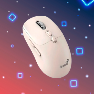 Mouse Genius inalámbrico NX-8080S BT Milk Tea