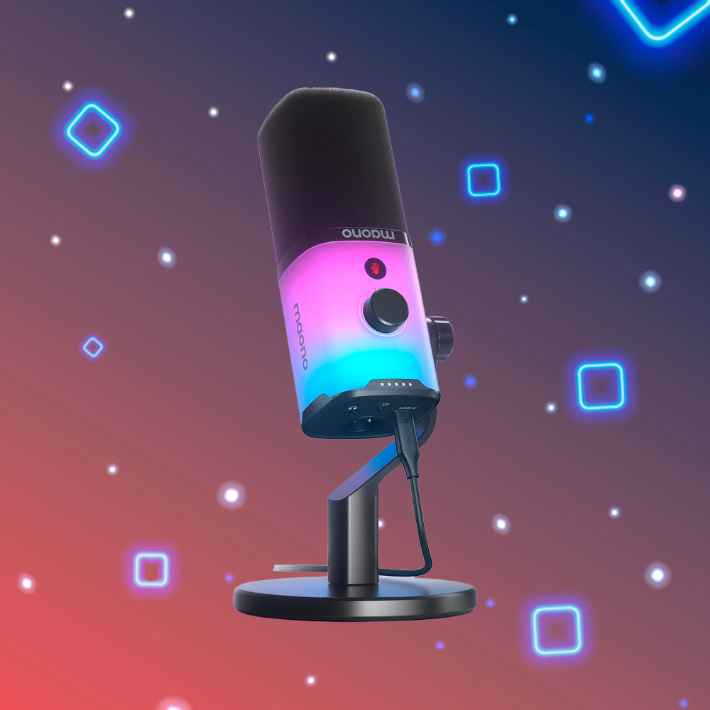 Micrófono Maono PD100X RGB