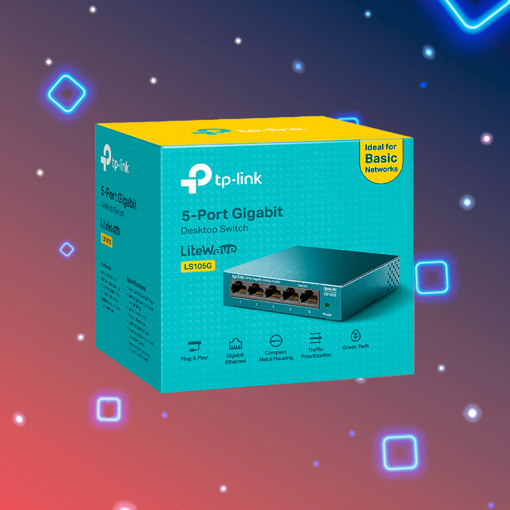 Switch Tp-Link LS105G 5 puertos Gigabit